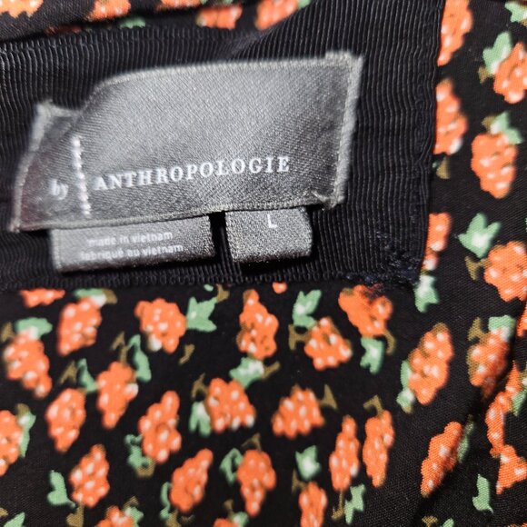 L Strawberries  Cecily Fit & Flare Sweetheart Dress by Maeve - Picture 6 of 8